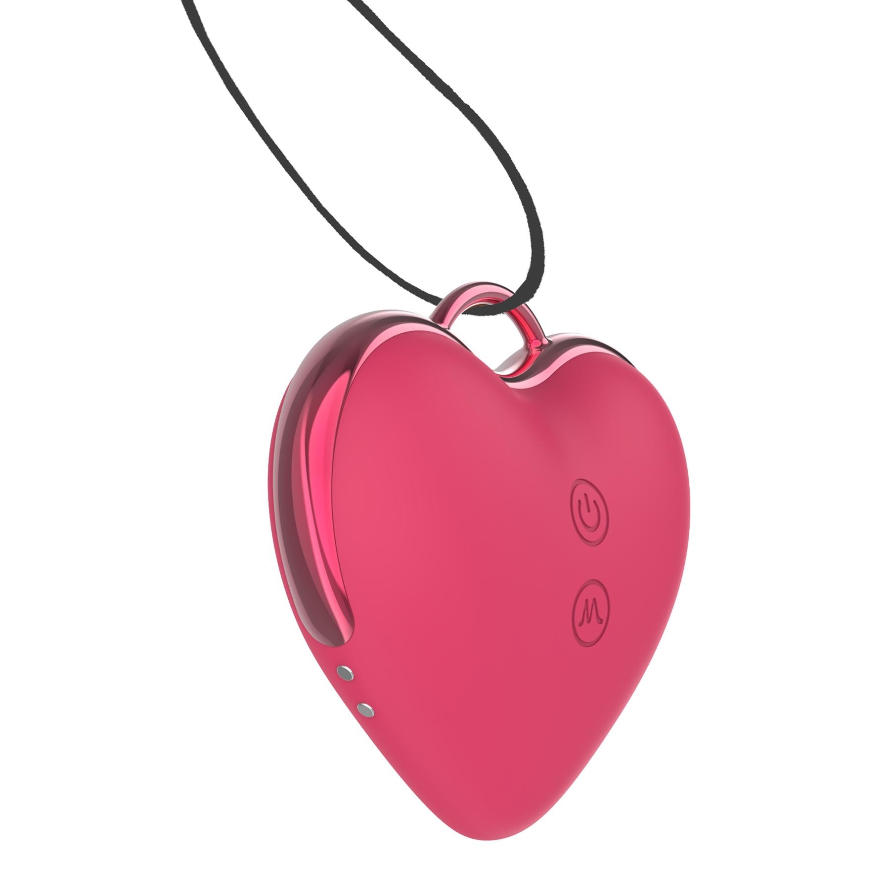 Adam & Eve Hearts-A-Flutter Tapping and Sucking Vibrator - Back