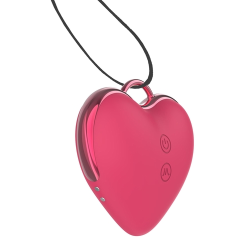 Adam & Eve Hearts-A-Flutter Tapping and Sucking Vibrator - Back