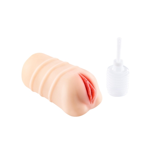The Milk Maiden Sucking and Vibrating Stroker - Product and Cleaning Tool