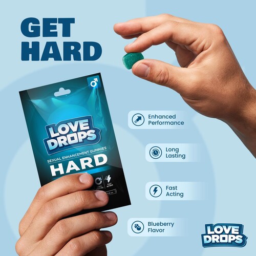 Sexual Enhancement Gummies for Him - Hard  front info