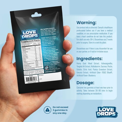 Sexual Enhancement Gummies for Him - Hard back info