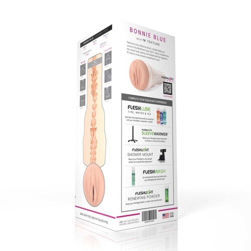 Fleshlight Girl Bonnie Blue Male Masturbator back of packaging