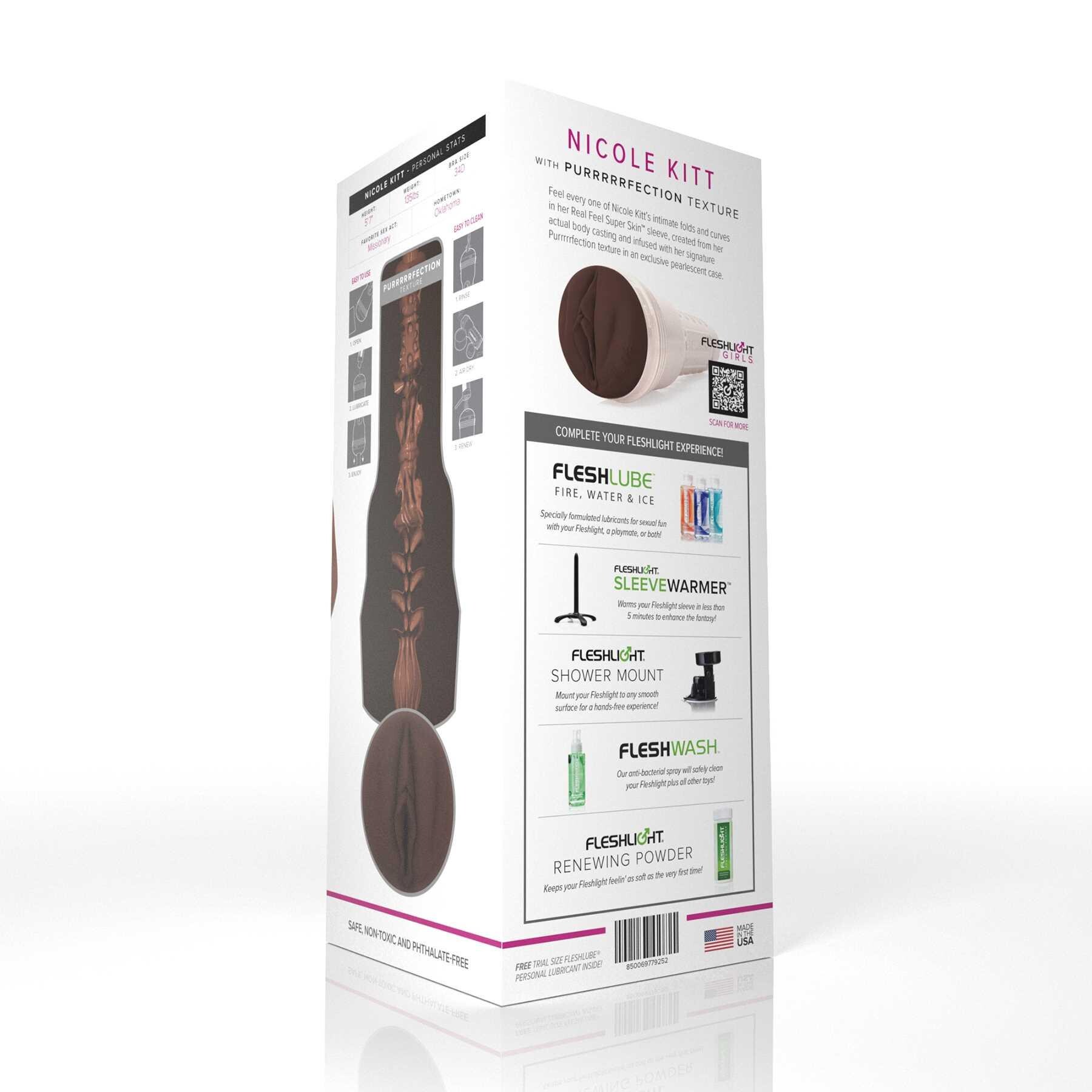 Fleshlight Girl Nicole Kitt male masturbator box