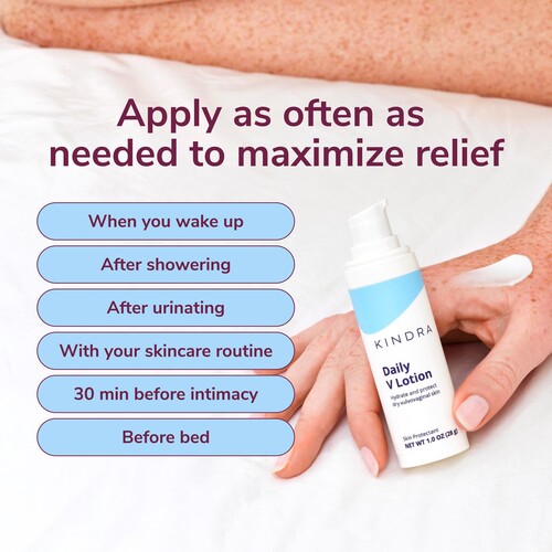 The Daily Vaginal Lotion when to use