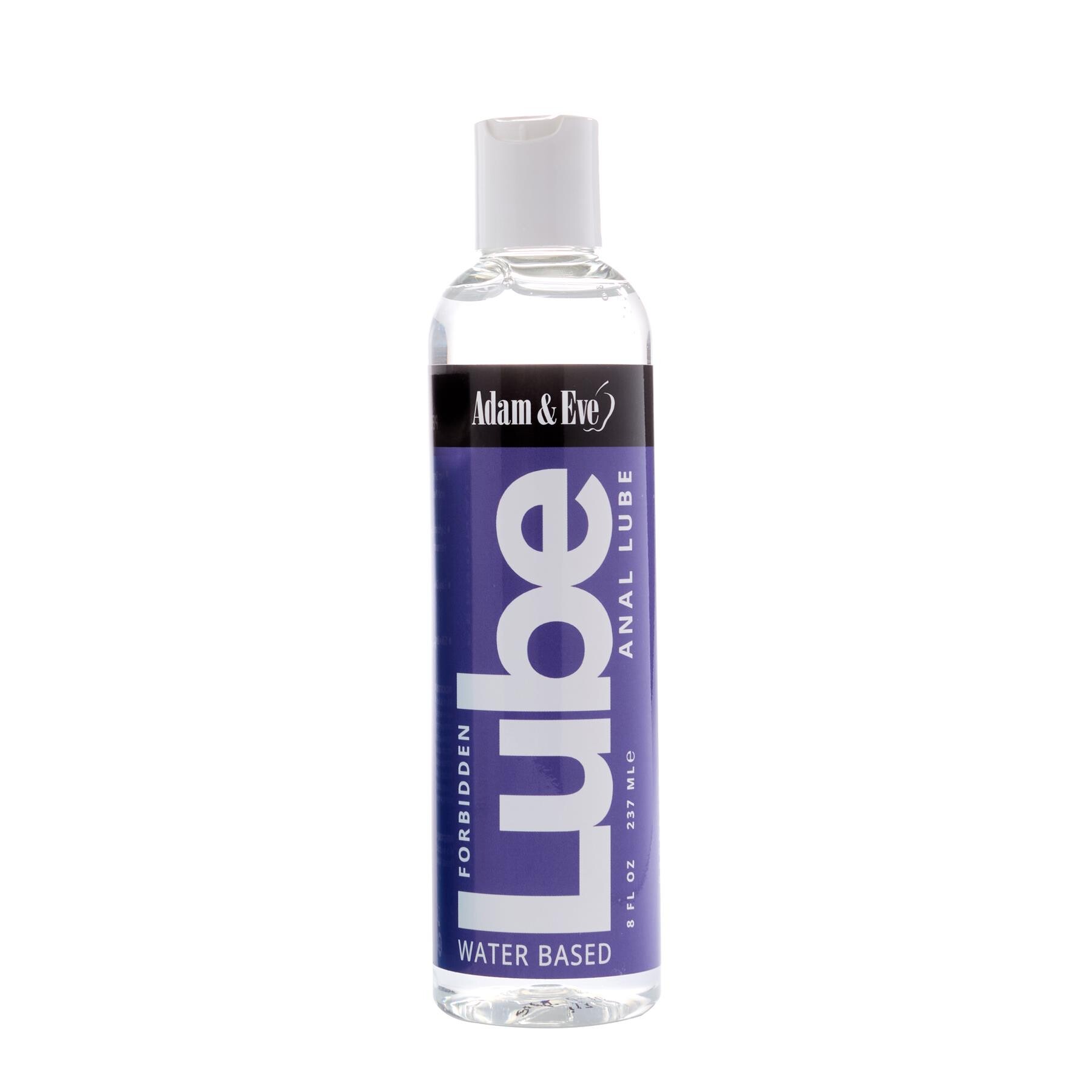Adam & Eve Forbidden Anal Lubricant 8 oz front of bottle