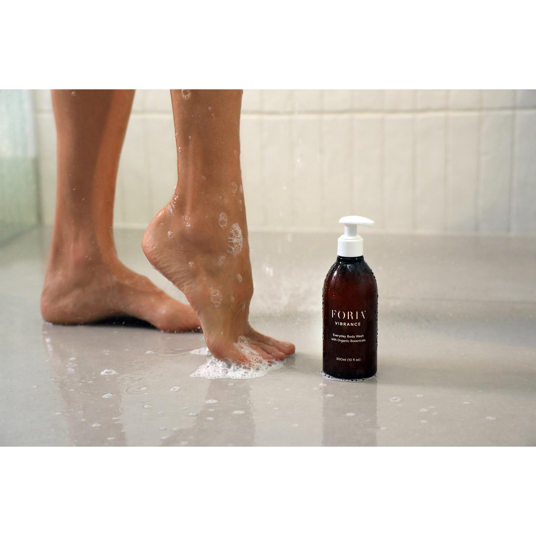 Vibrance body wash with organic botanicals