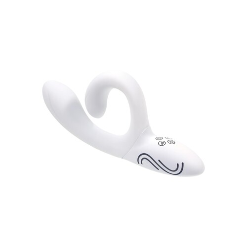 Illumination Rabbit Vibrator white view 2