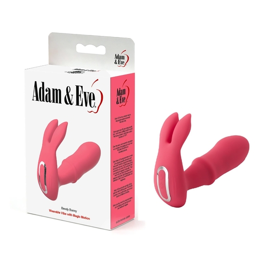 Adam & Eve Bendy Bunny - Product and Package Shot