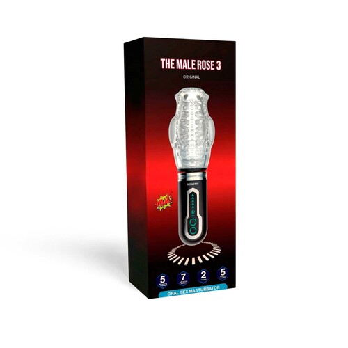 The Male Rose 3 Masturbator packaging