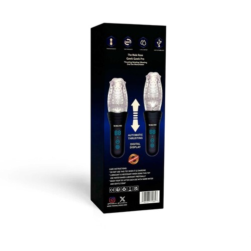 The Male Rose Gawk Gawk Pro packaging