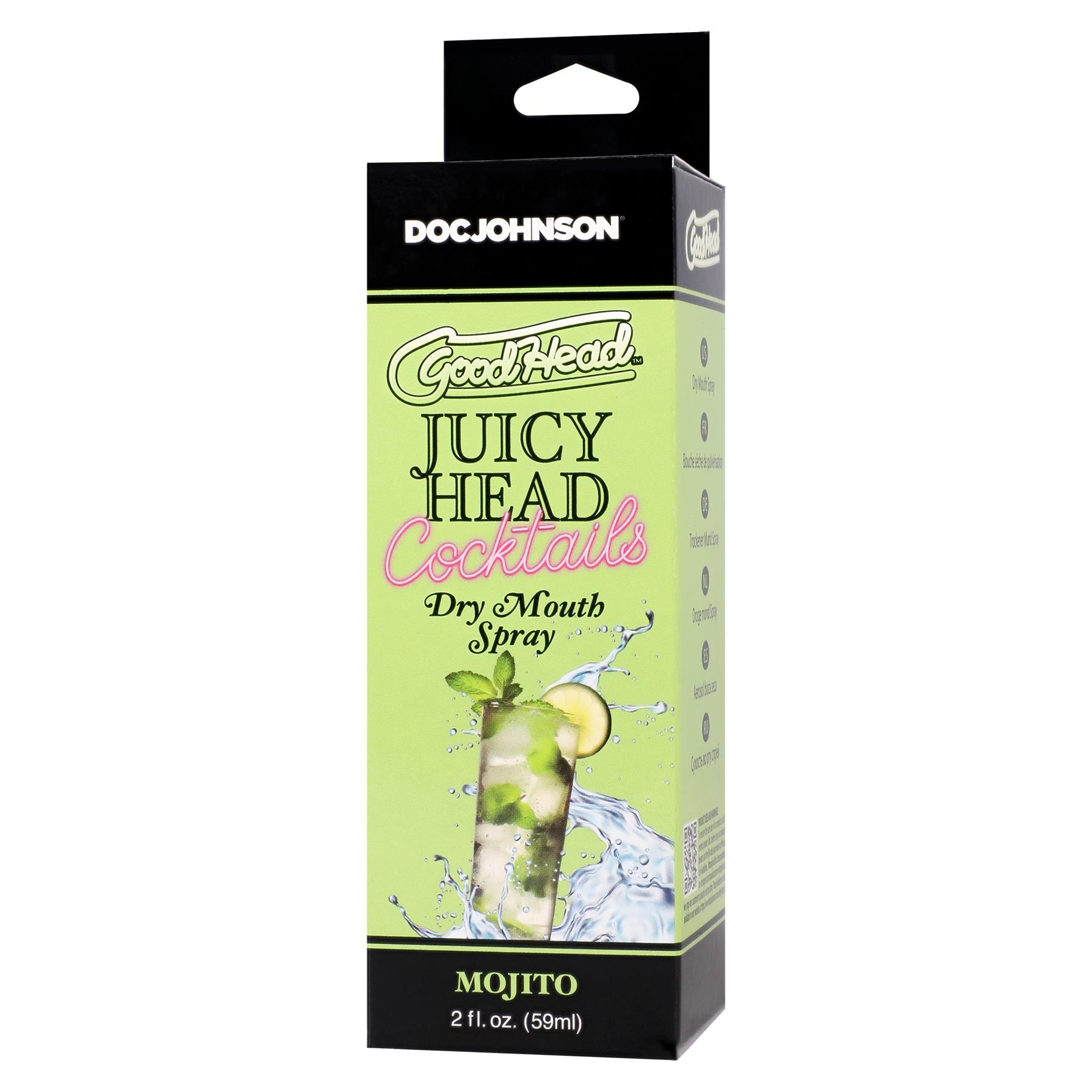 GoodHead - Juicy Head Dry Mouth Spray Cocktails Mojito front of box