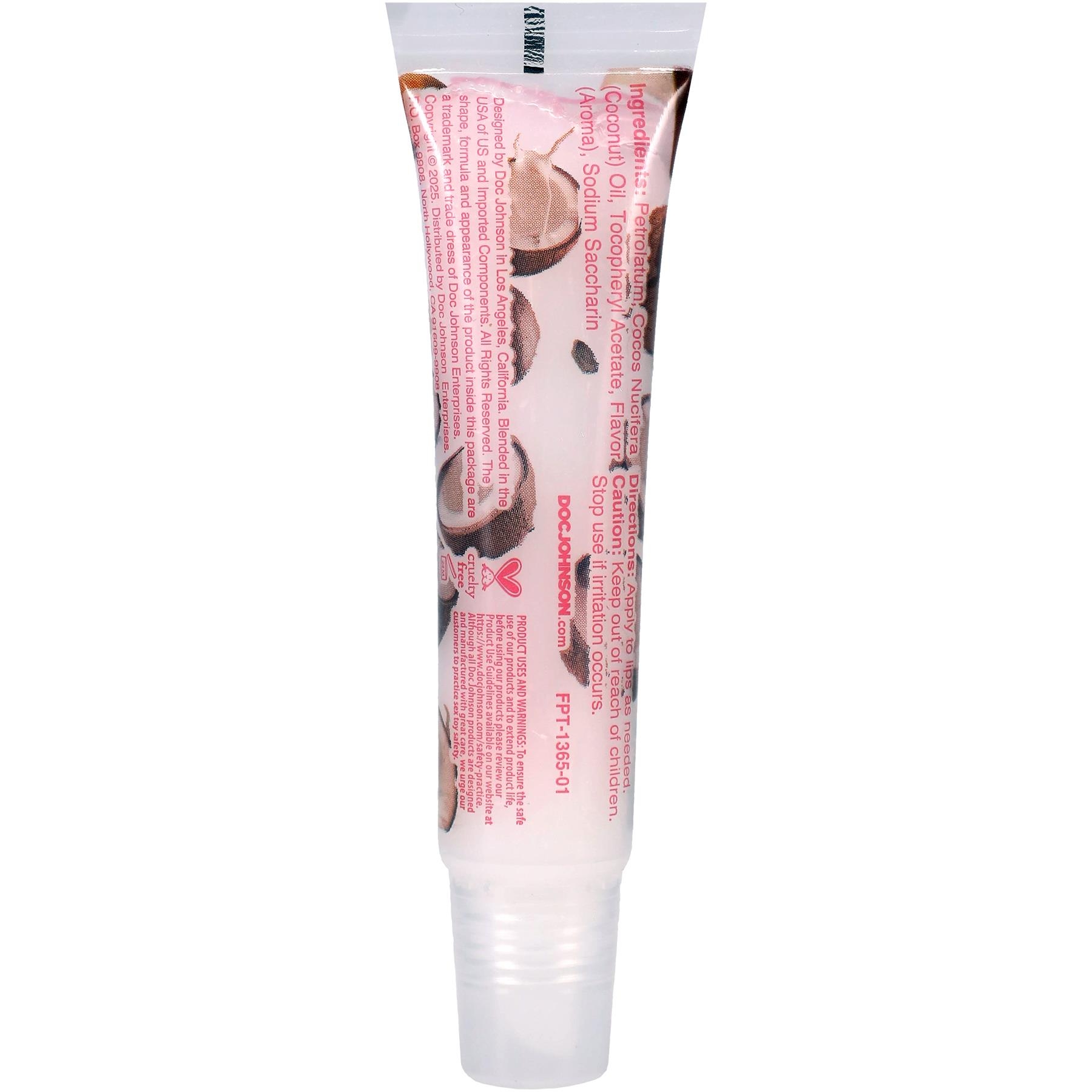 GoodHead - Pout Perfection Lip Balm Coconut Cream back of tube