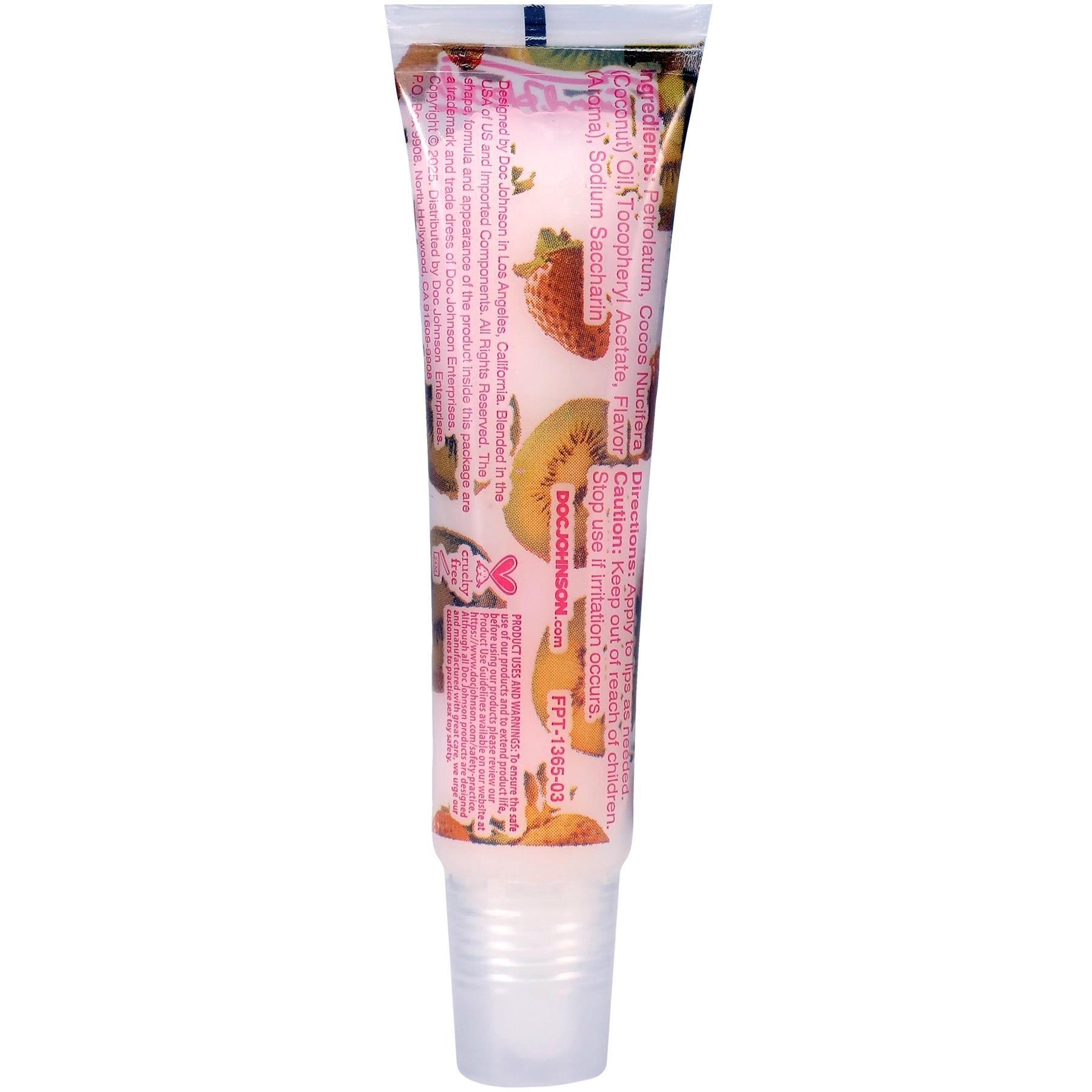 GoodHead - Pout Perfection Lip Balm Kiwi Strawberry back of tube
