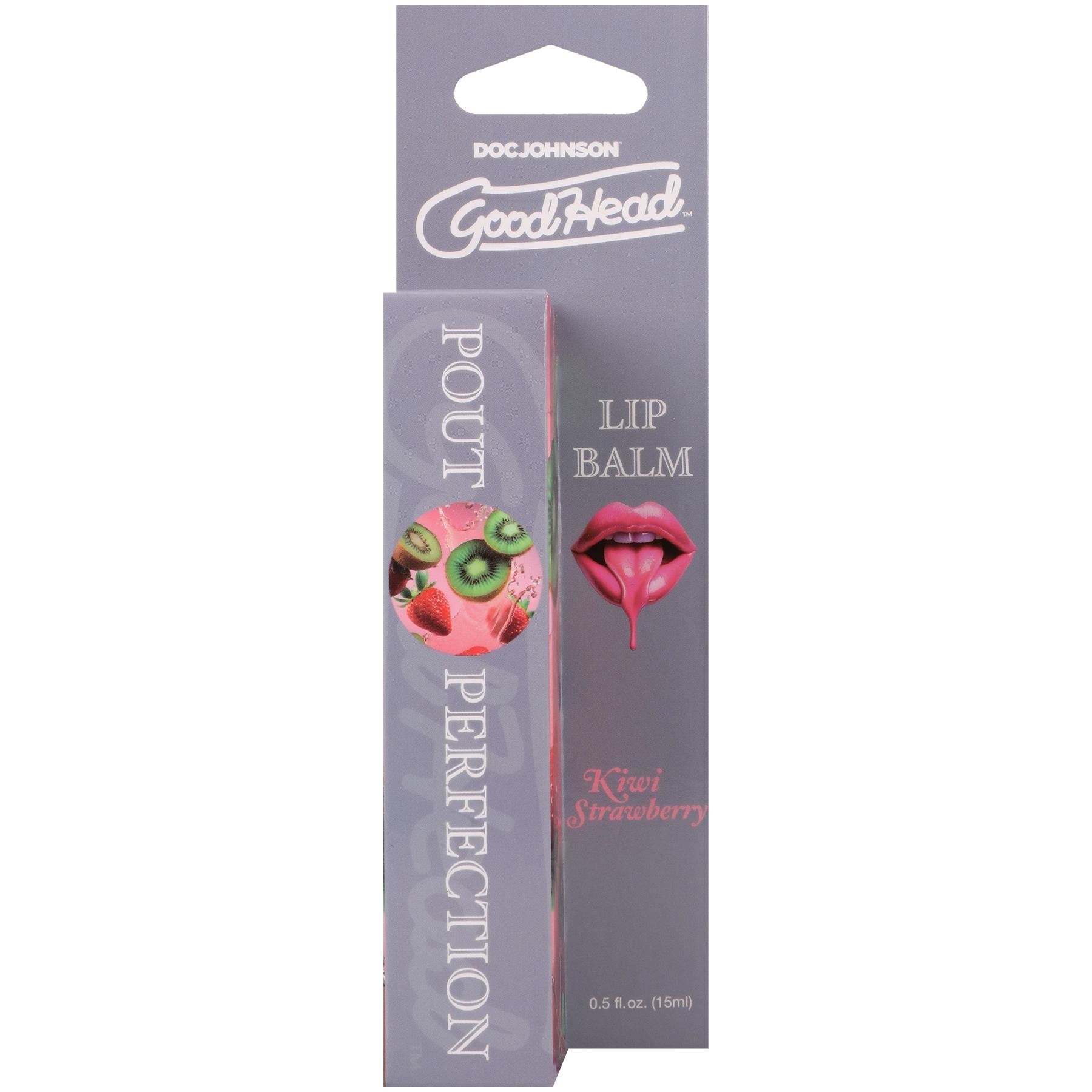 GoodHead - Pout Perfection Lip Balm Kiwi Strawberry front of  box