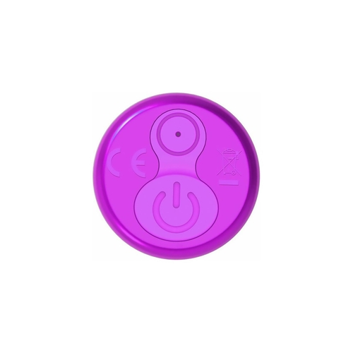 Rechargeable Power Bullet color purple showing the power button