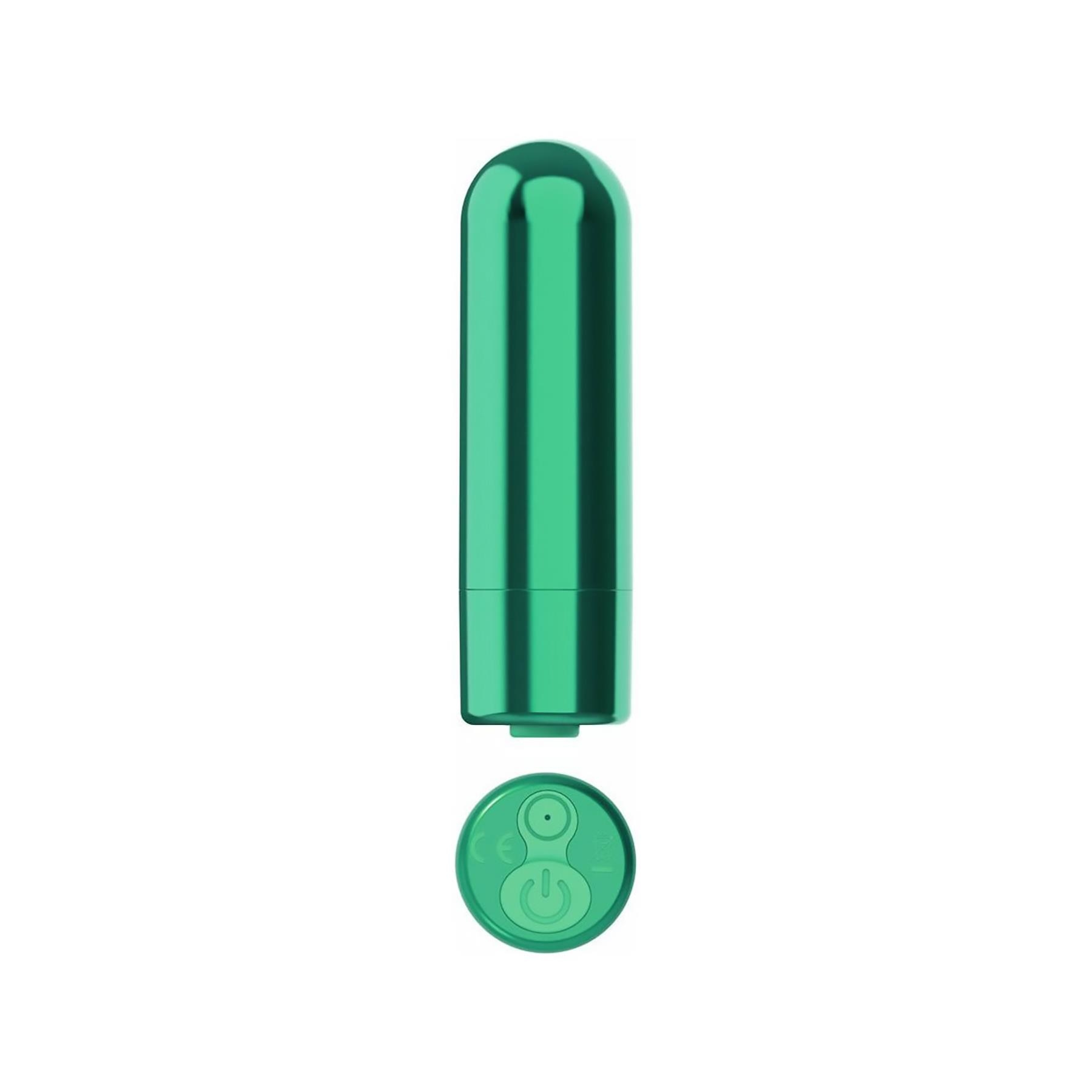 Rechargeable Power Bullet color teal view 2
