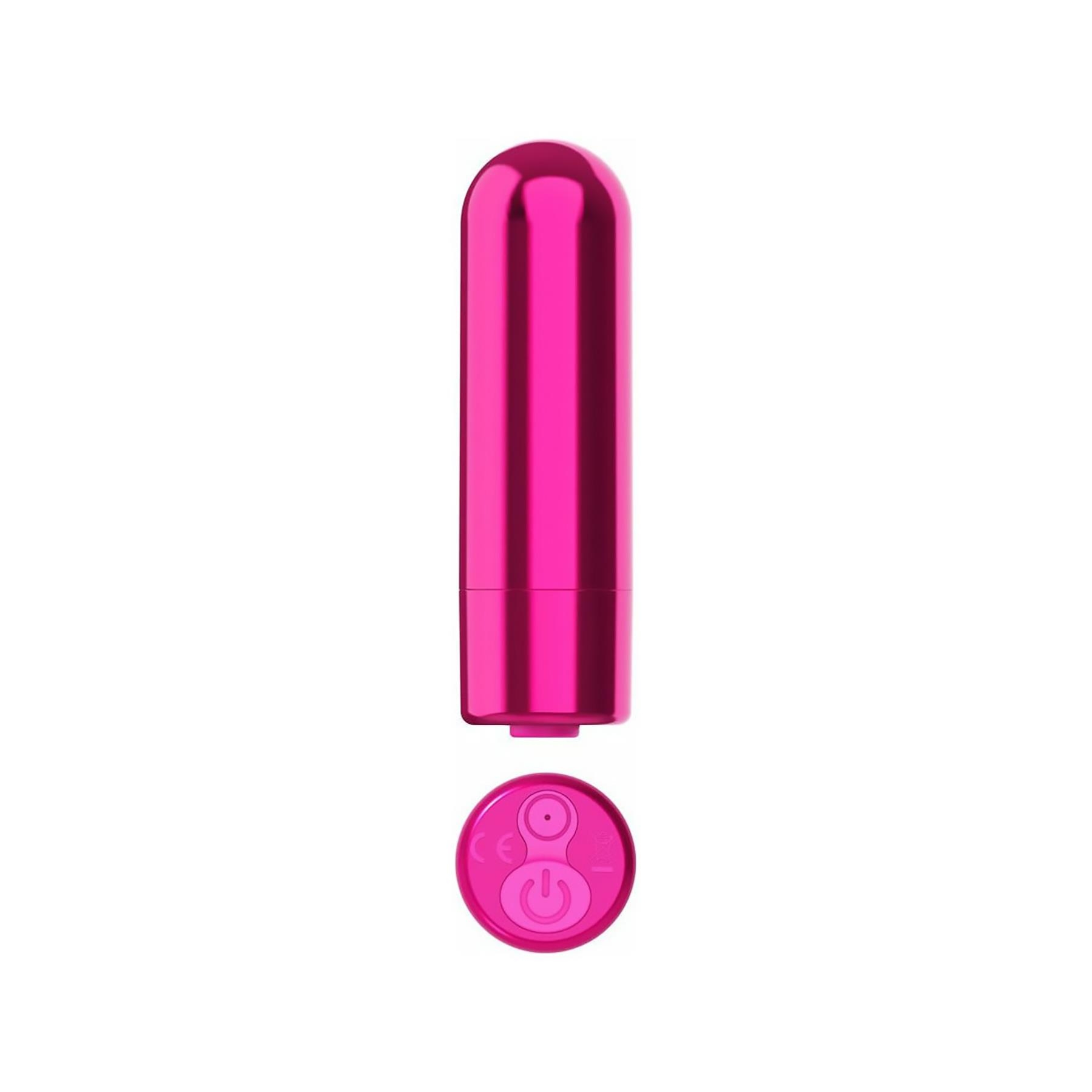 Rechargeable Power Bullet color pink view 2