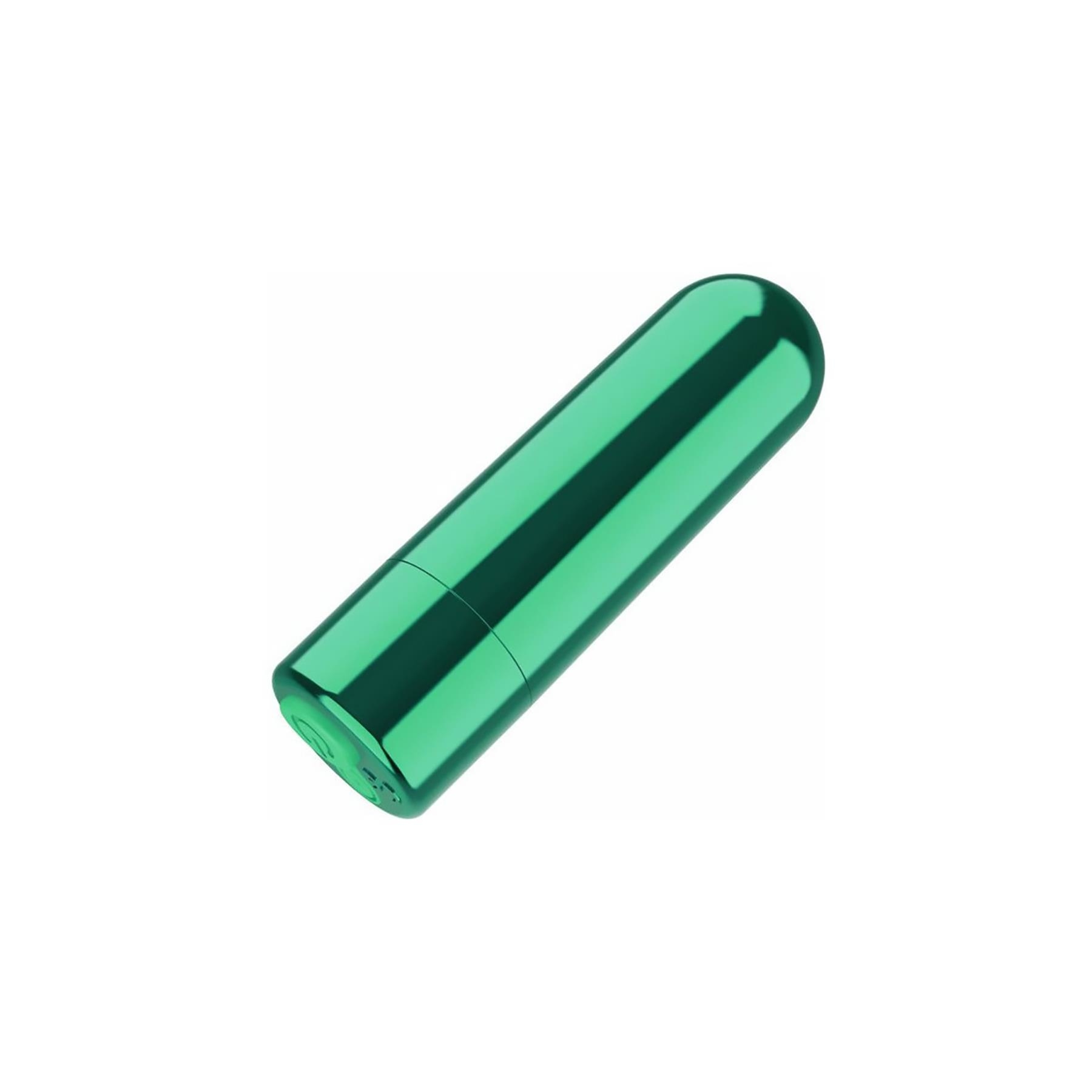 Rechargeable Power Bullet color teal view 6