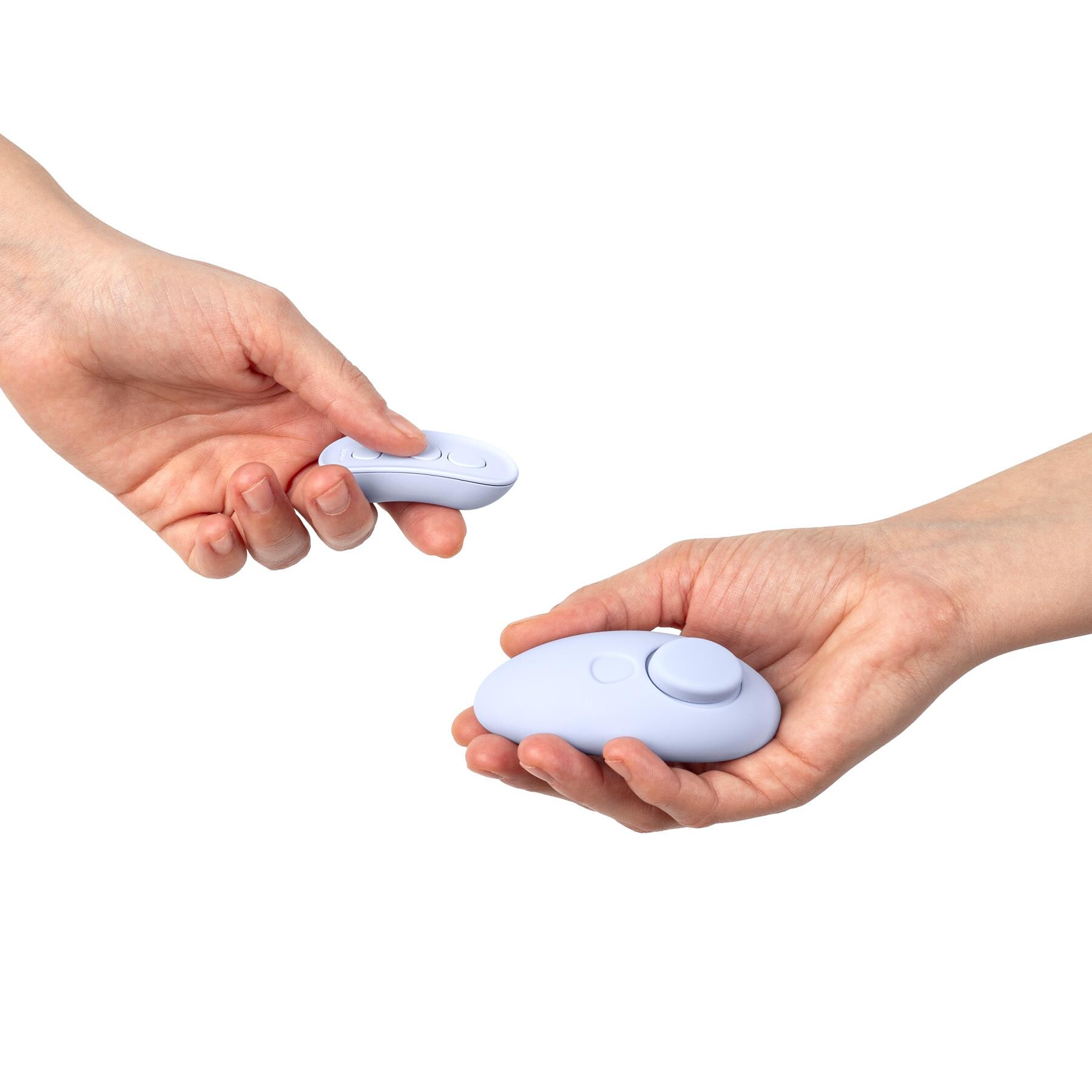 DAME LAY PANTY VIBE and remote in hand view 1