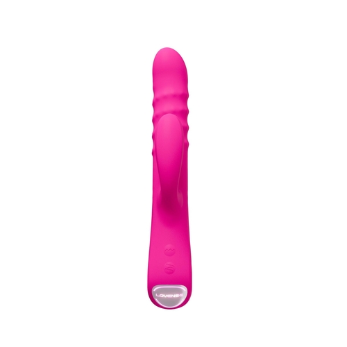 Lovense Velvo Bluetooth Rotating Beaded Rabbit view 2