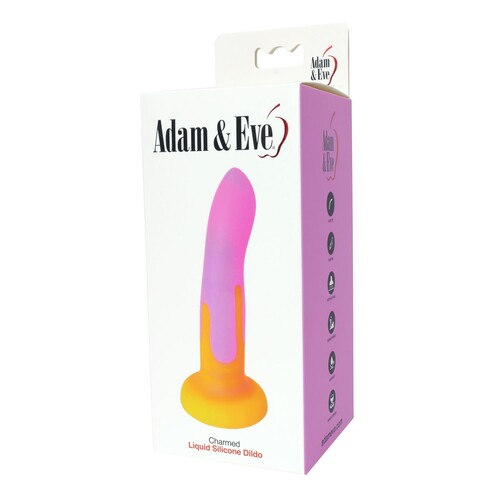 A&E Charmed Liquid Silicone Dildo - Packaging Shot - Front