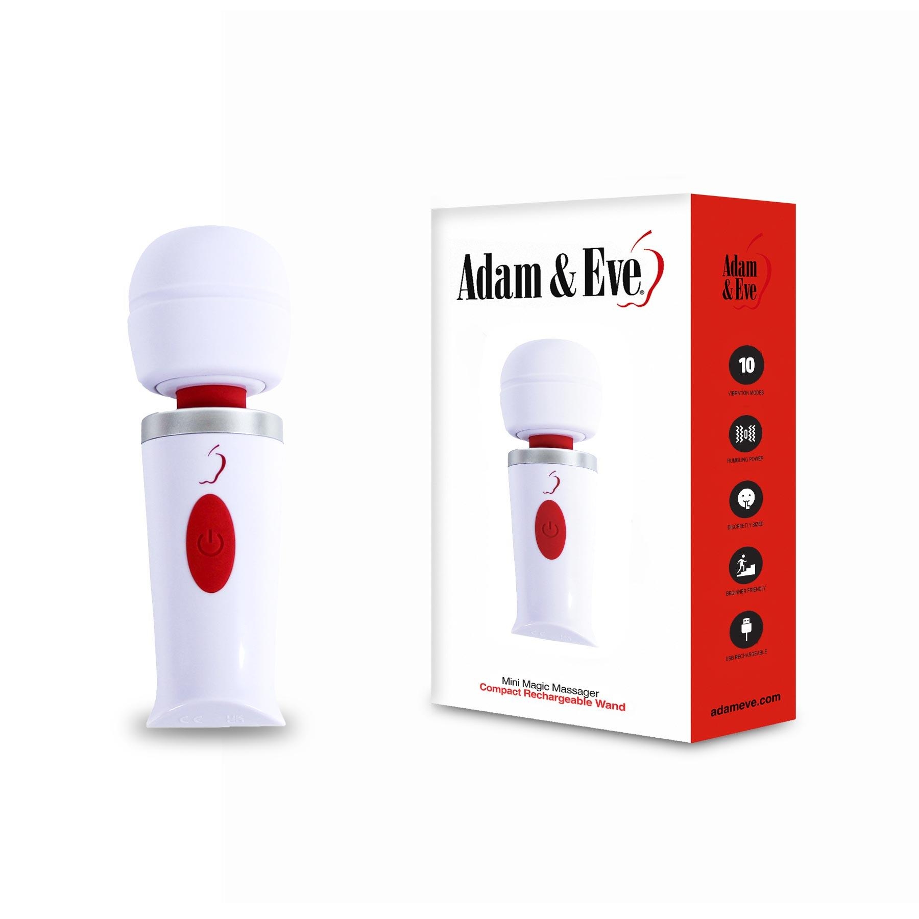 A&E Mini Magic Massager - Product and Packaging