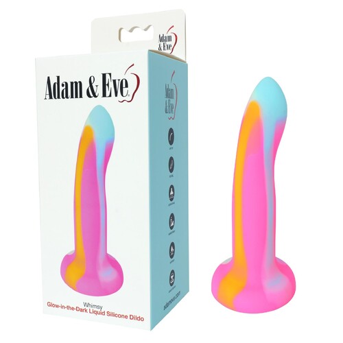 A&E Whimsy Dildo - Product and Packaging