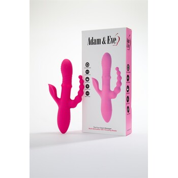 Adam & Eve The Four-Gasm Massager - Product and Packaging