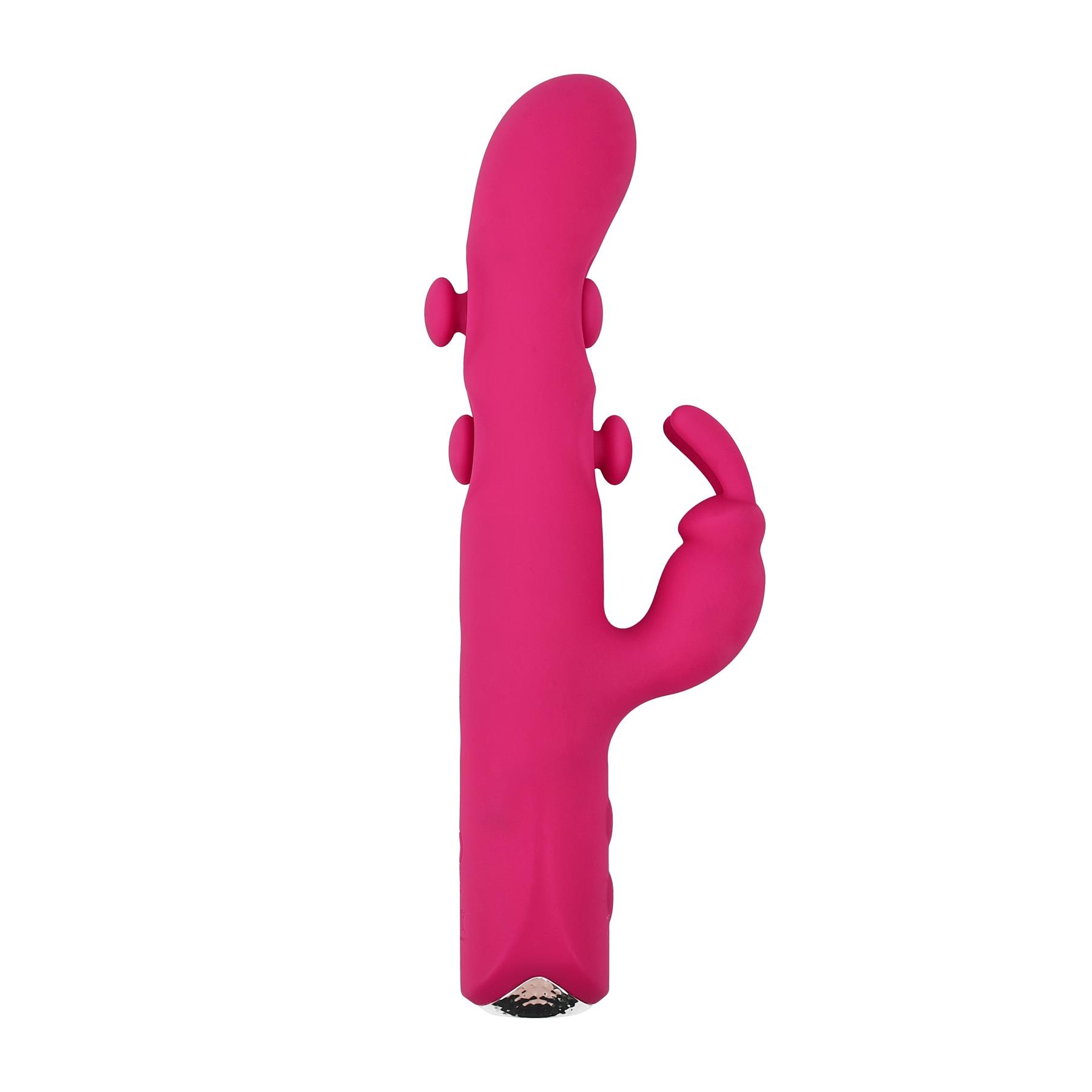 Adam & Eve Crescendo Deluxe Vibrator - Product Shot - Rabbit to Right