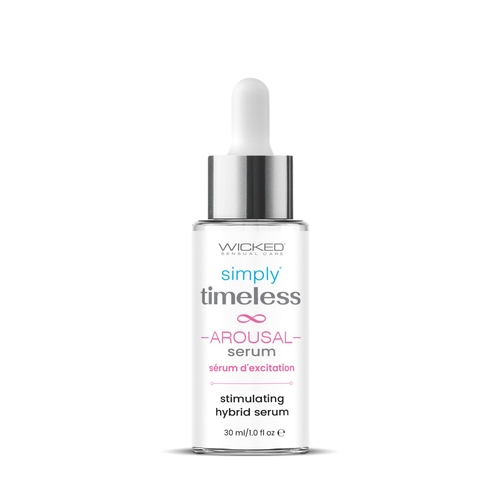 SIMPLY TIMELESS AROUSAL SERUM front of bottle