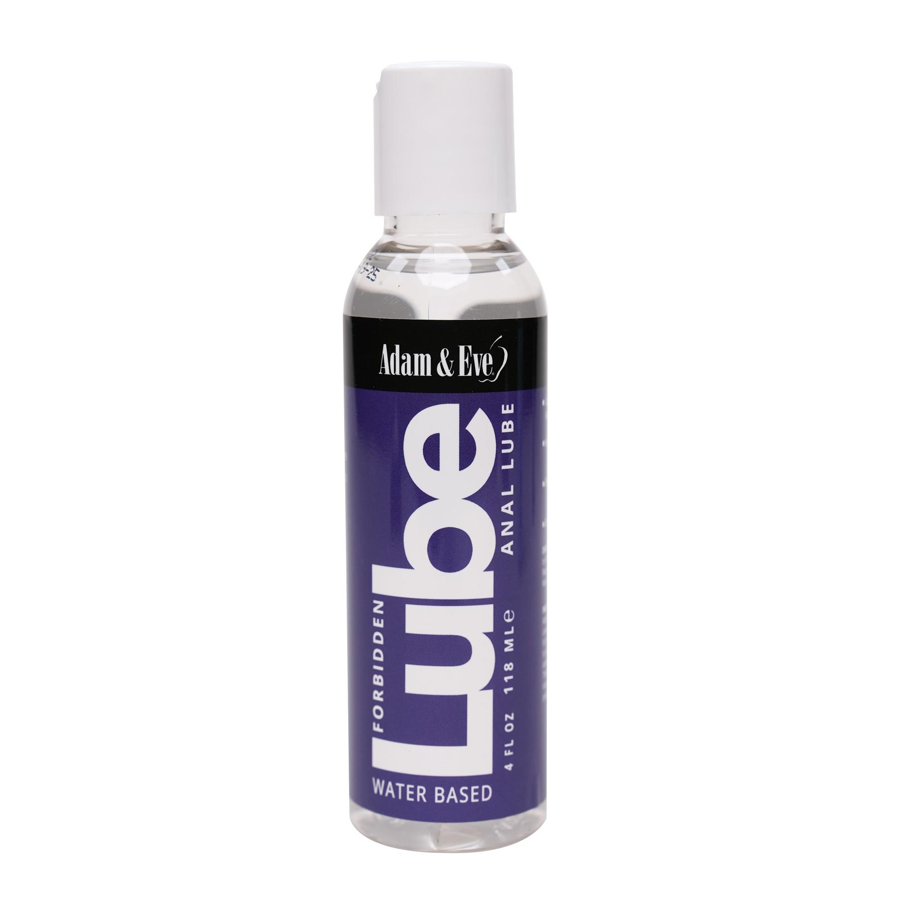 Adam & Eve Forbidden Anal Lubricant 4 oz front of bottle