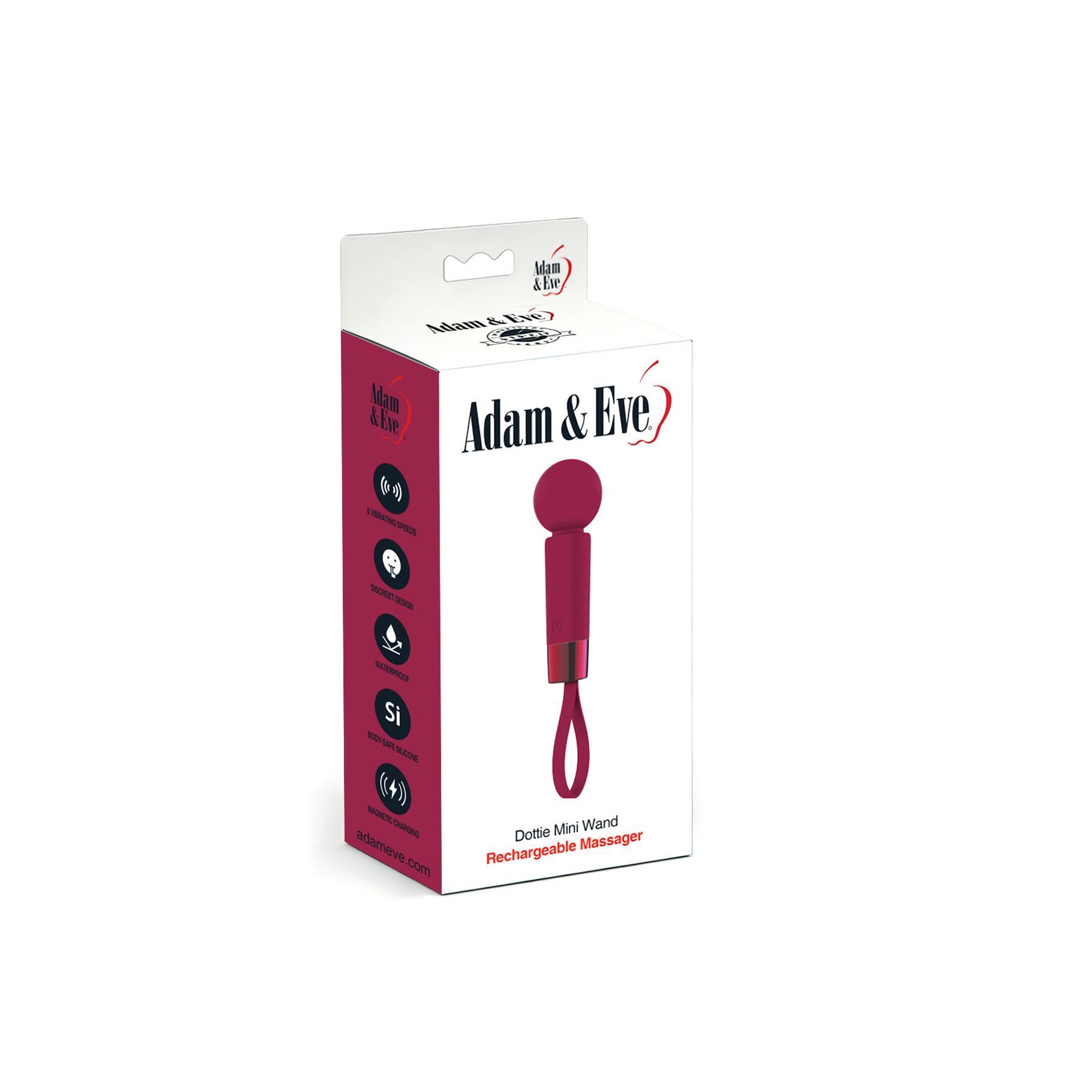 Dottie Mini WandDottie Mini Wand - Packaging Shot - Front - Red