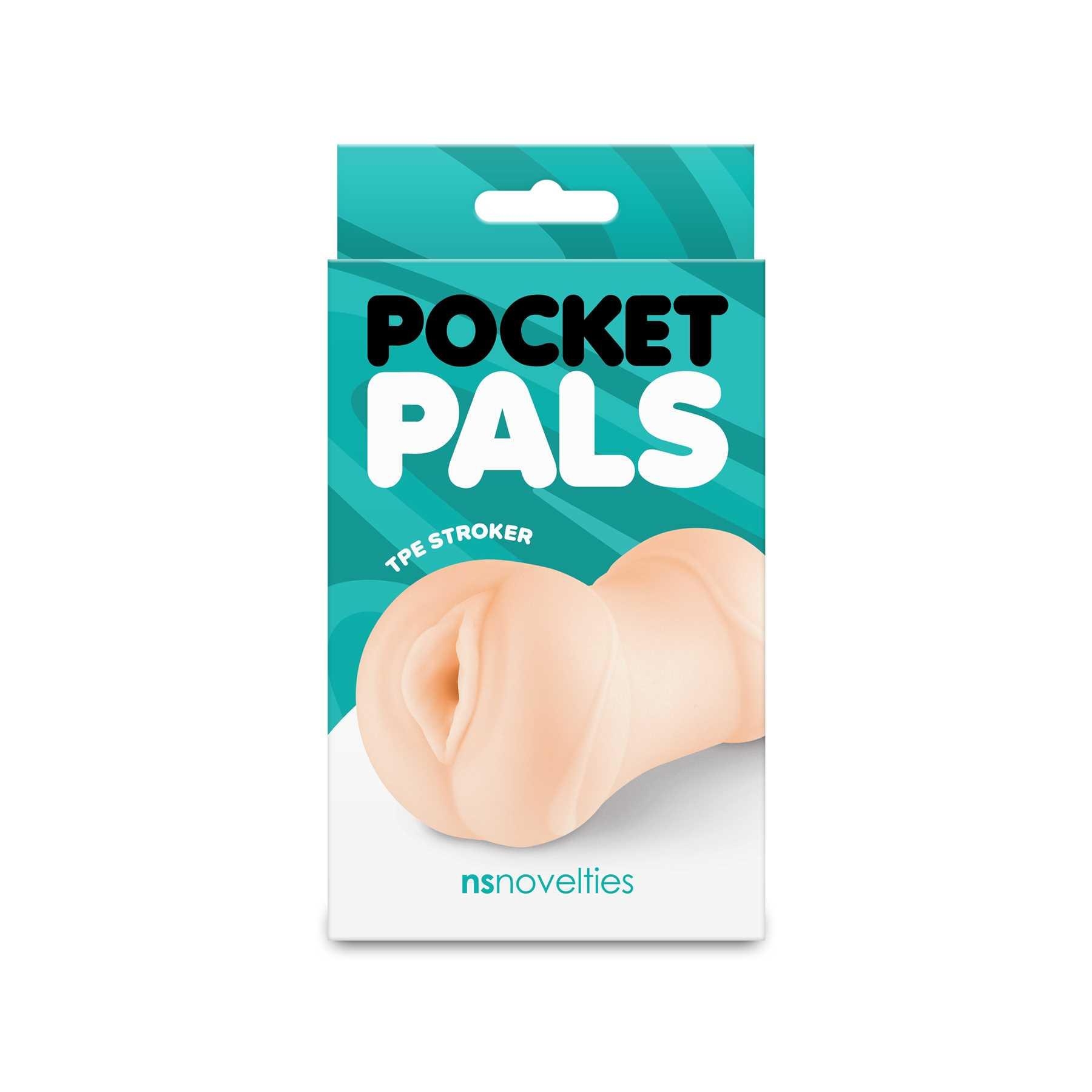 Pocket Pals Vagina Stroker White packaging