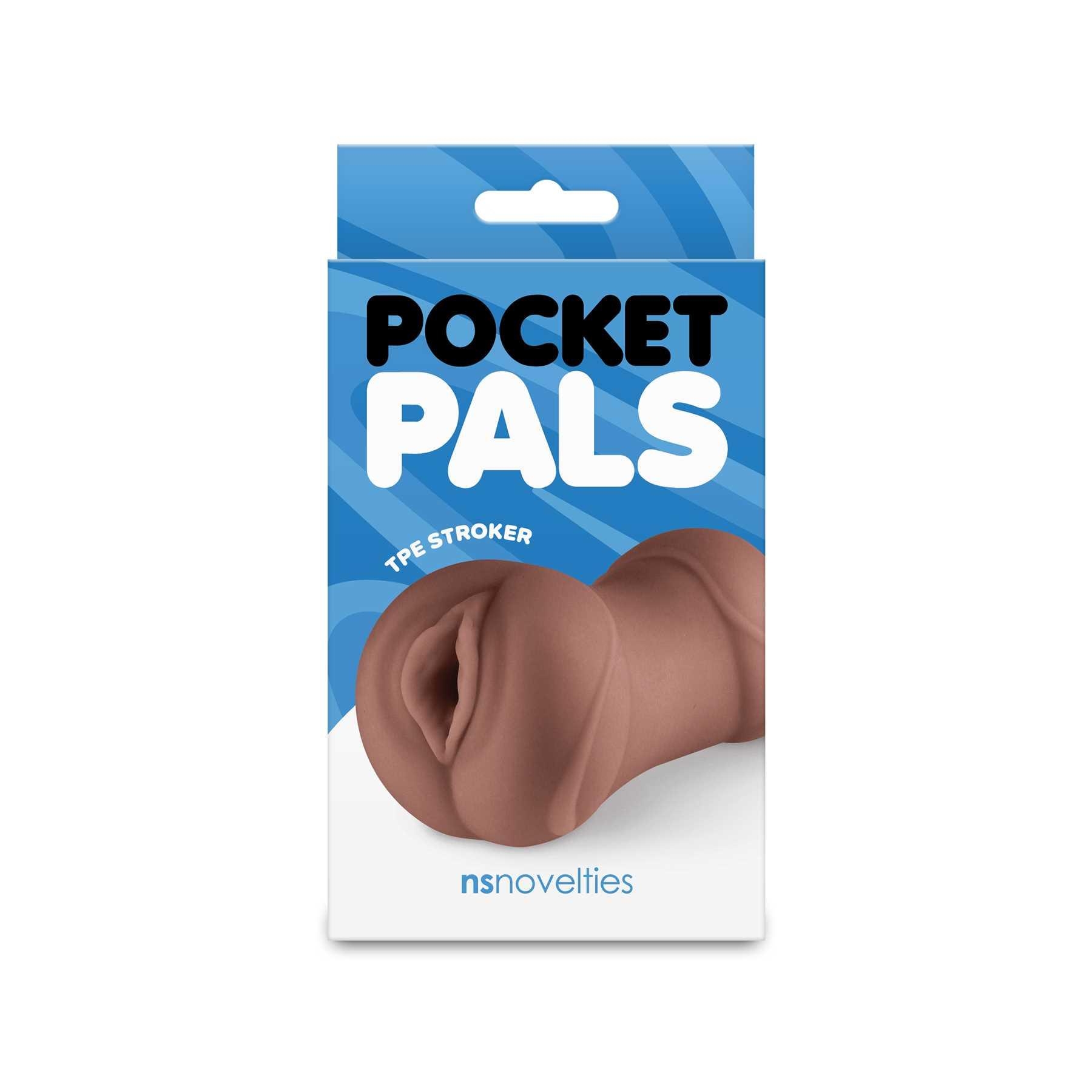 Pocket Pals Vagina Stroker brown packaging