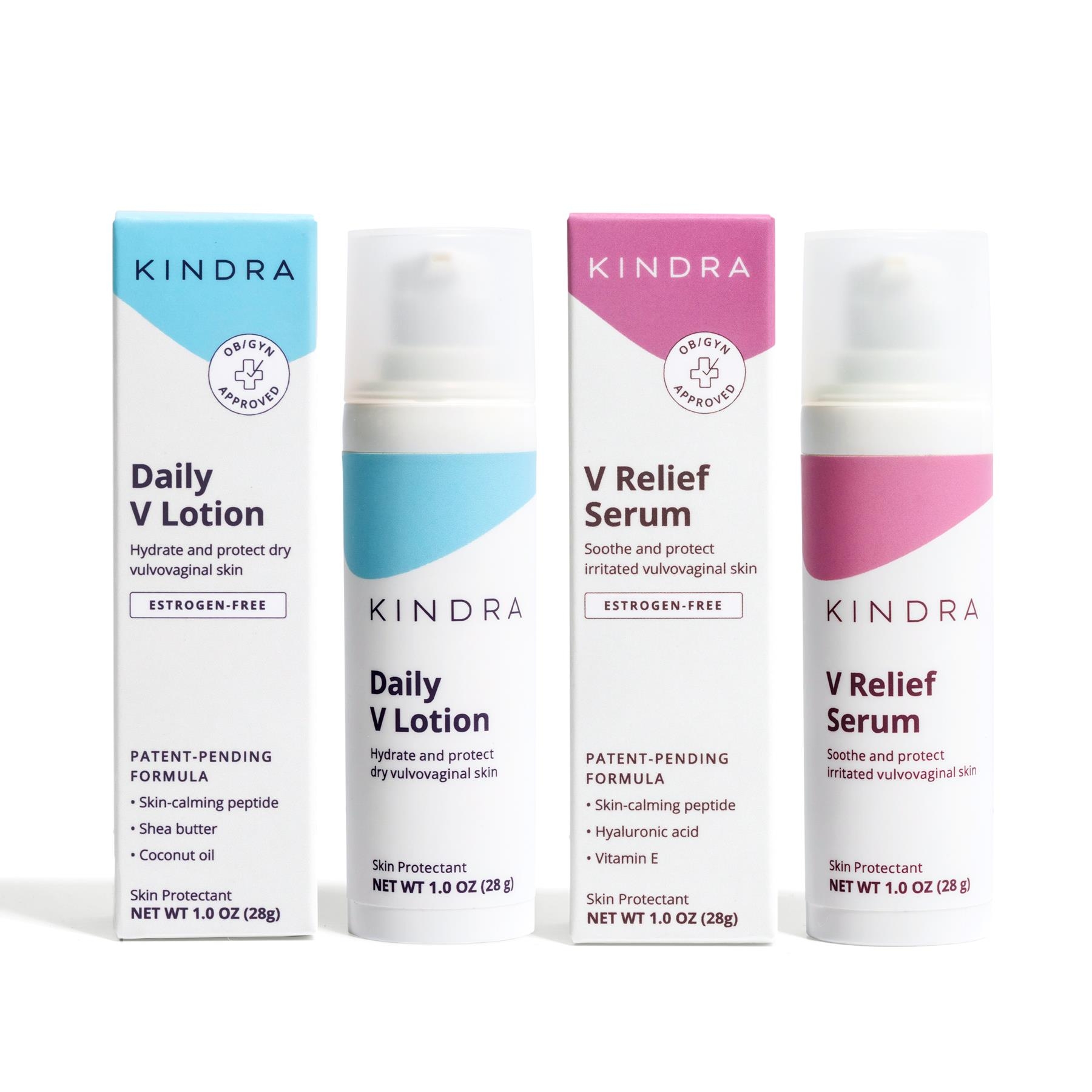 KINDRA V HYDRATION & RELIEF DUO