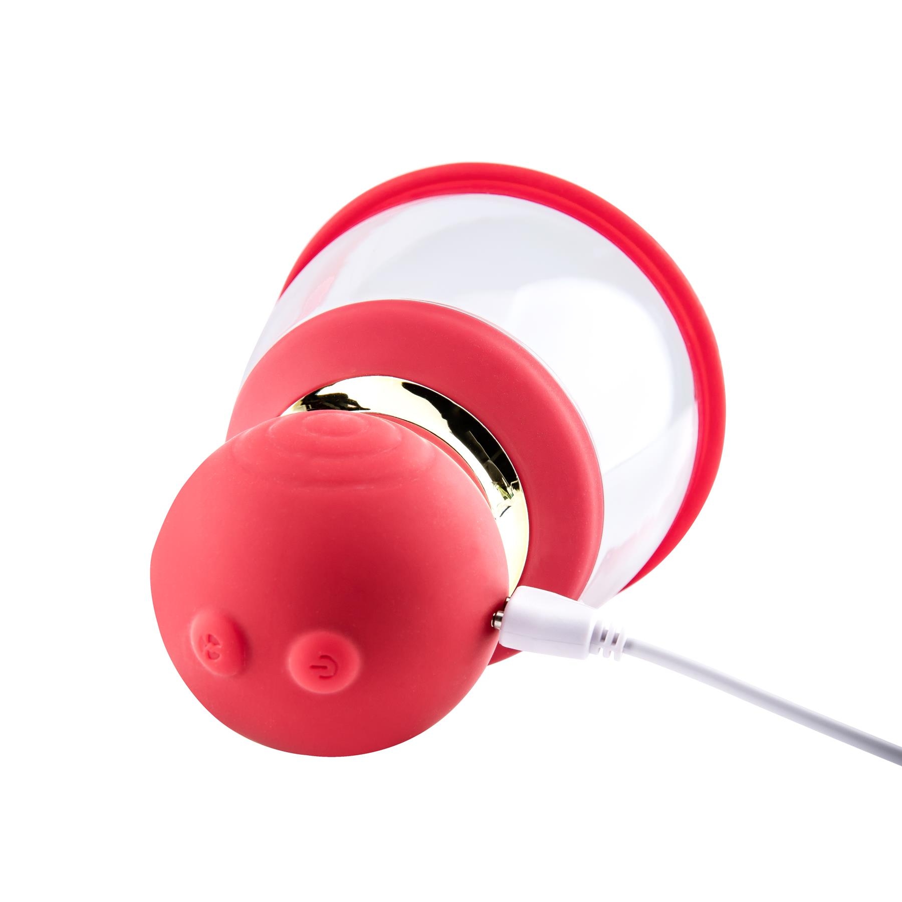 Eve's Squeeze-N-Please Pump - Showing Where Charging Cable is Placed