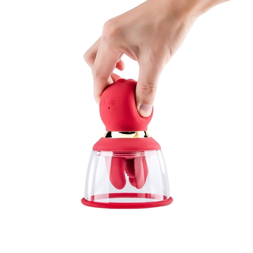 Eve's Squeeze-N-Please Pump - Hand Shot