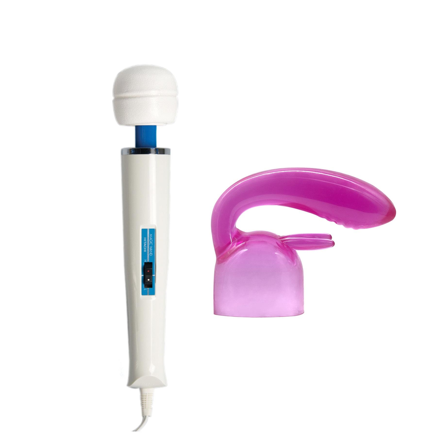 Magic Wand Original with Adam & Eve  Magic Rabbit Wand Attachment