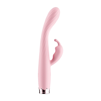 10X Slimline Rabbit Vibrator - Product Shot #1