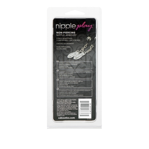 Nipple Play Jewelry Crystal back of package