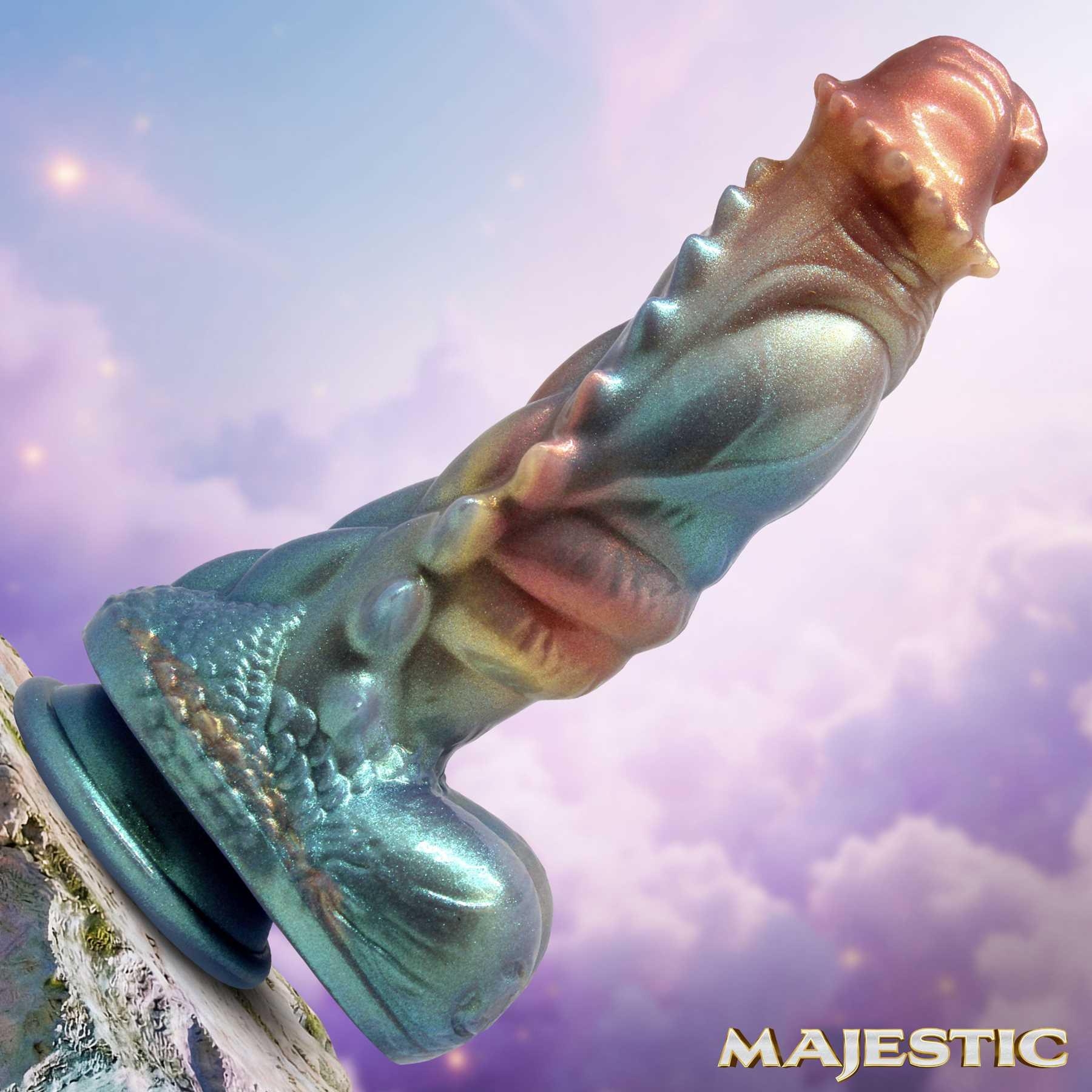 Majestic Creature Cocks Seraphina Dragon dildo in clouds