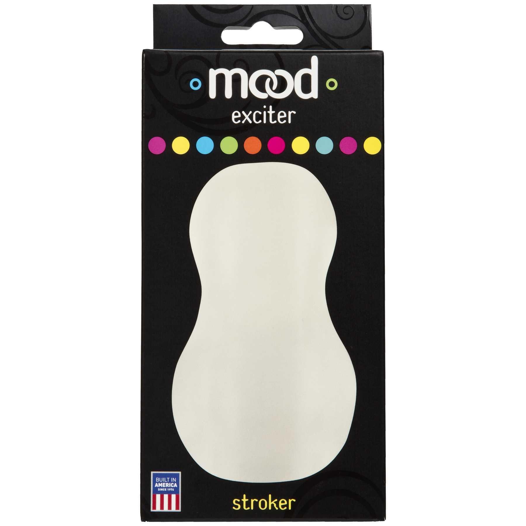 Mood Exciter Stroker clear box frontal view