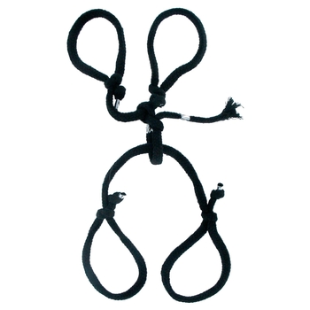 Fetish Fantasy Silk Rope Hog Tie