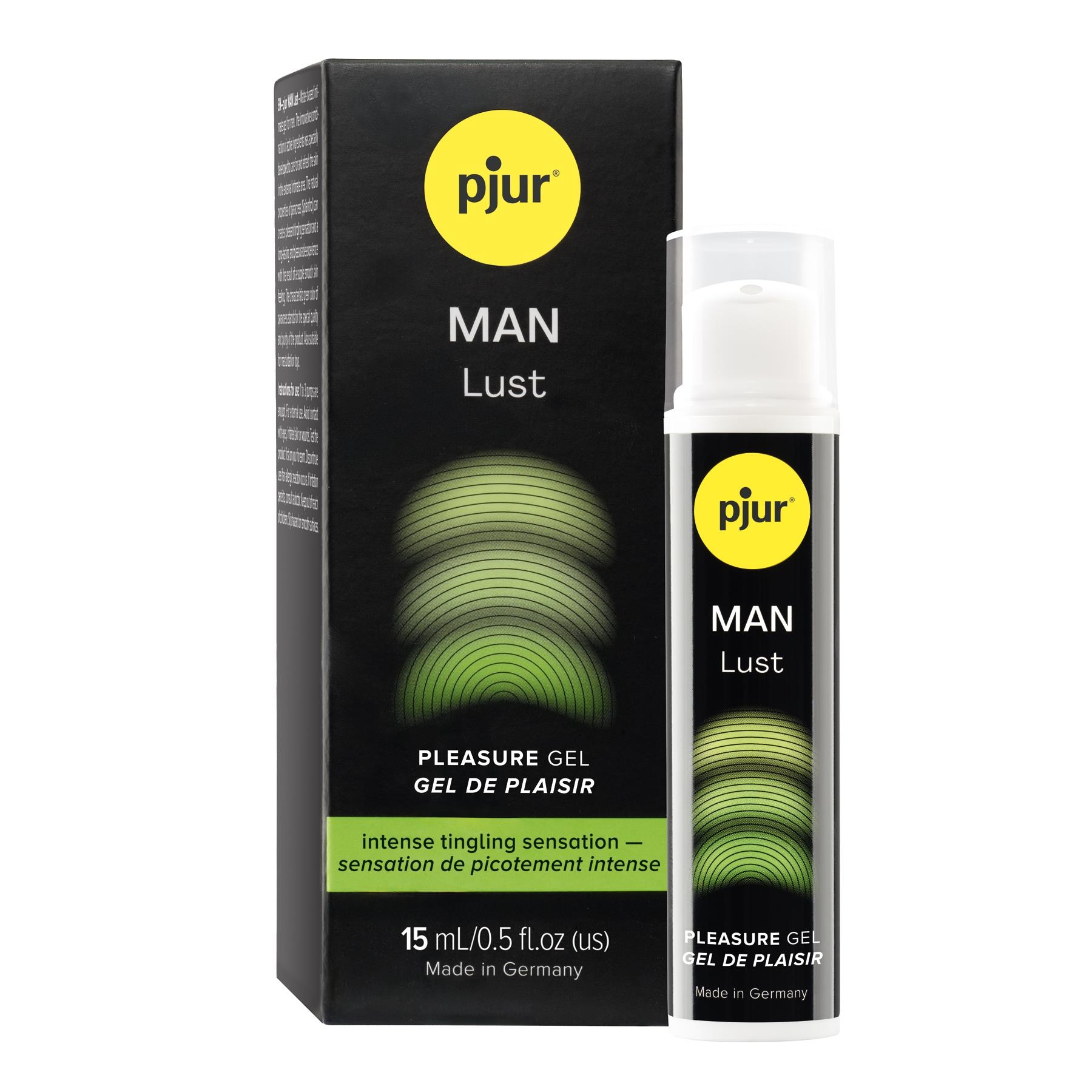 pjur MAN Lust front of bottle