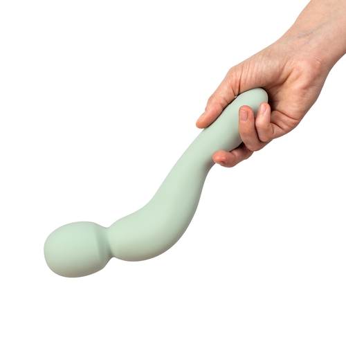 Dame Com 2.0 Wand Massager in hand