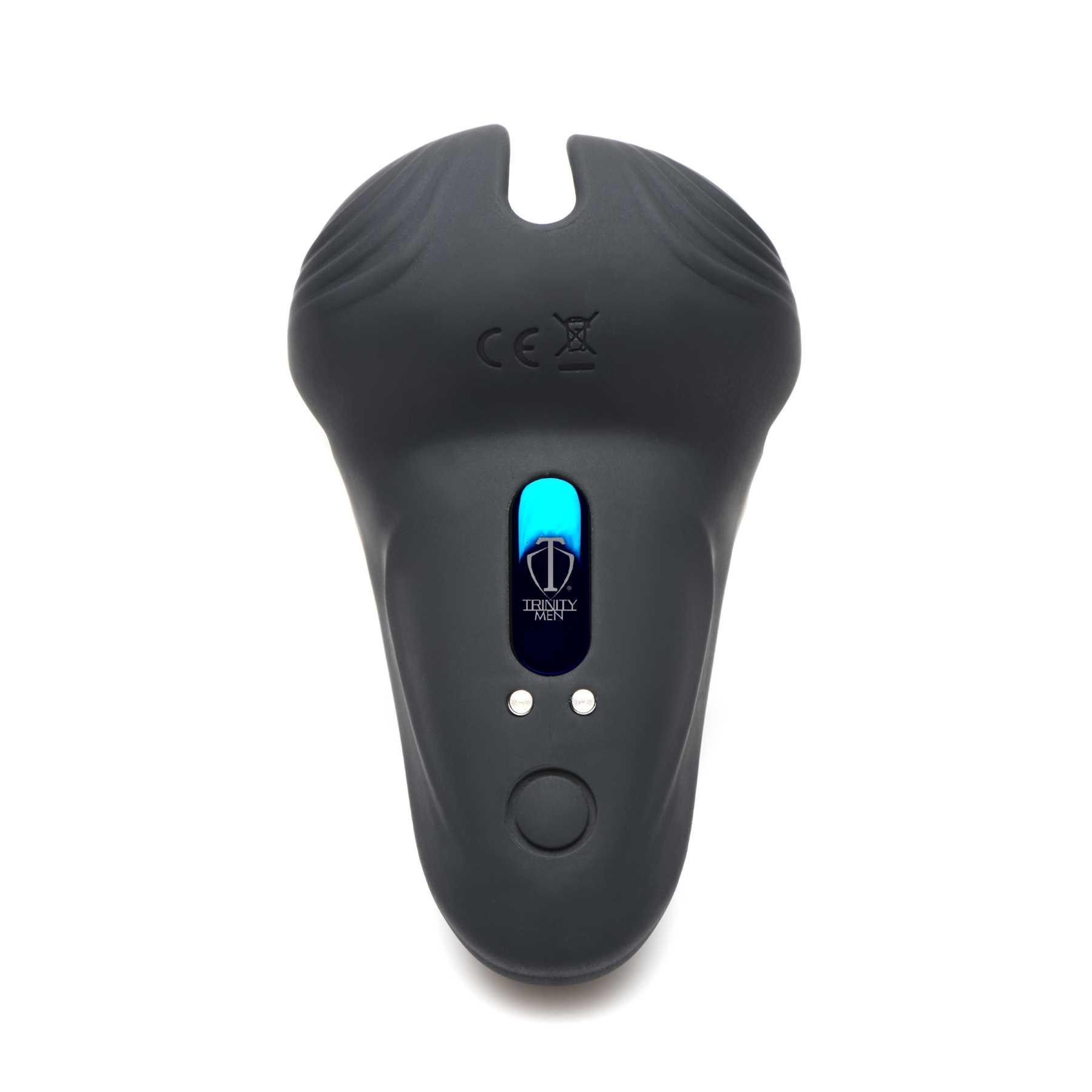 10X Silicone Cock & Ball Ring Taint Stimulator & Remote Control