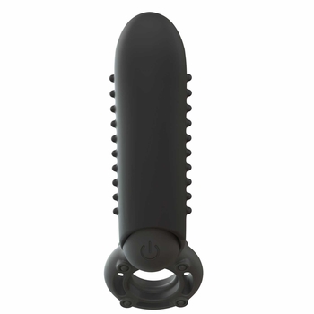 OYeah Rechargeable Vertical Vibrating Ring black