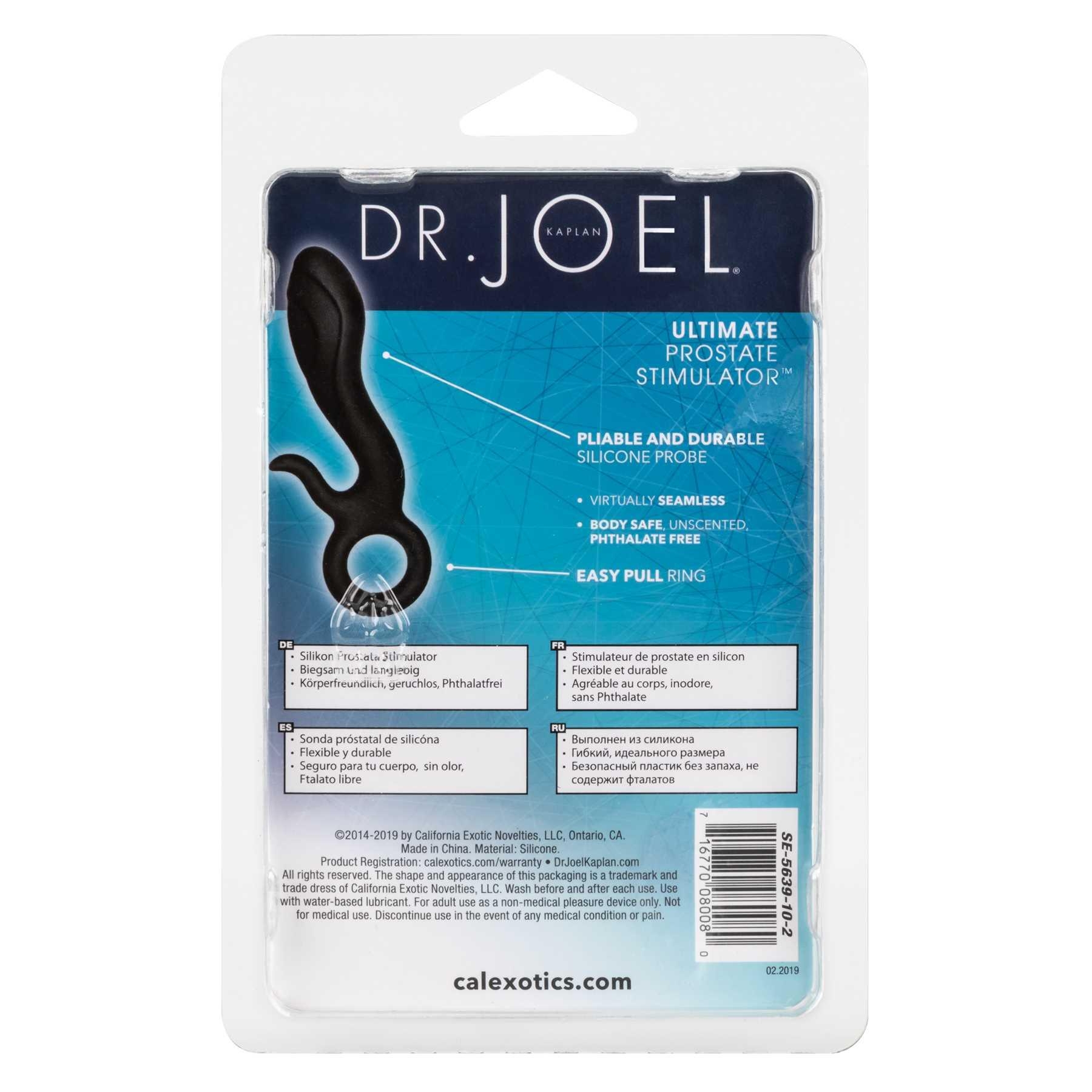 Dr. Joel Kaplan® Ultimate Prostate Stimulator back view