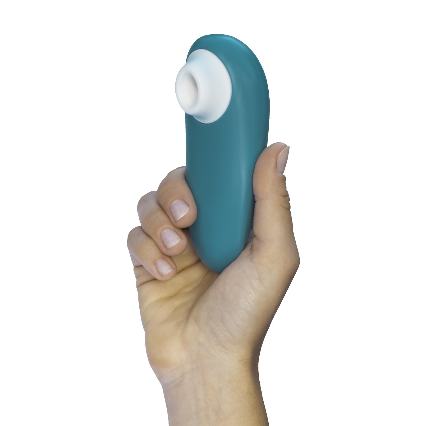 Womanizer Starlet 3 Clitoral Stimulator - color turquoise in hand