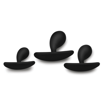 dark droplets 3 Piece Anal Trainer front view